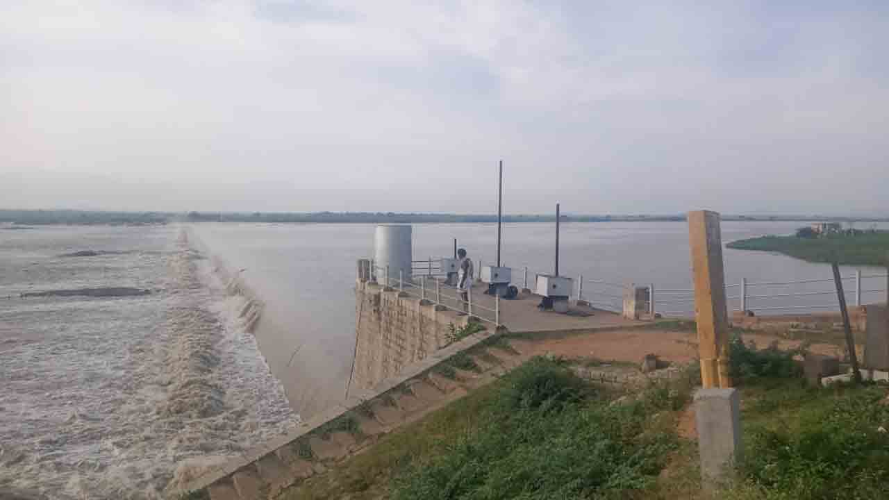 ఆర్డీఎస్‌కు పెరిగిన వరద ఉధృతి