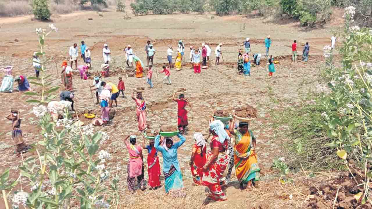 రైతుకు ఆనందం కూలీకి ఆదాయం