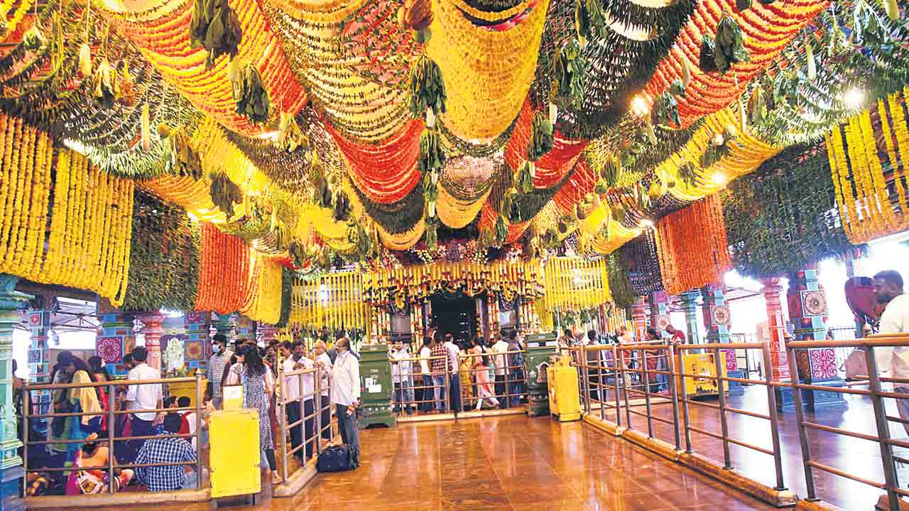 శాకాంబరి దేవిగా పెద్దమ్మ తల్లి