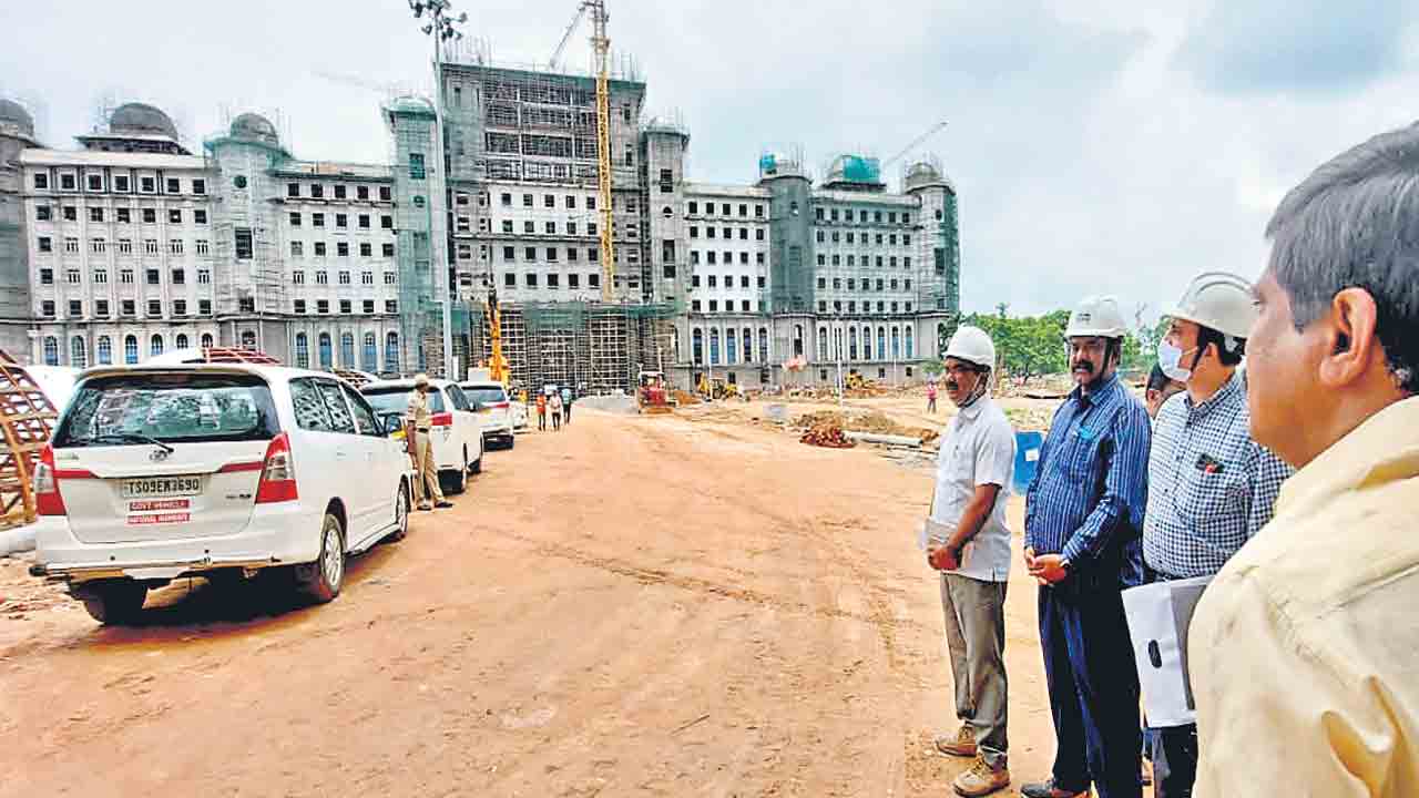 మరింత వేగంగా సచివాలయ పనులు