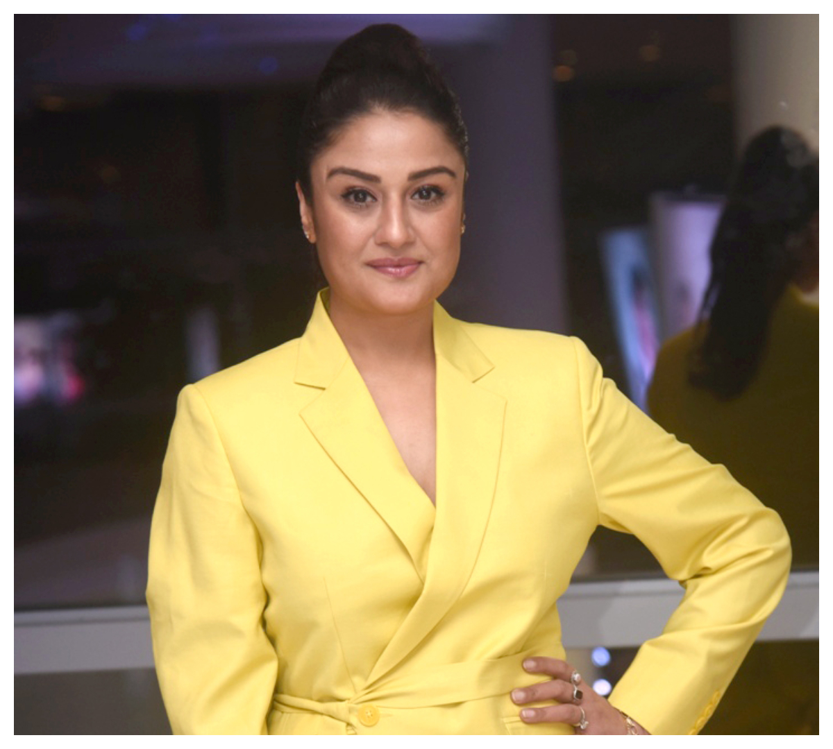 Sonia Agarwal | శాసనసభ మూవీ మోషన్ పోస్టర్ లాంచ్ ఈవెంట్‌లో సోనియా అగర్వాల్..