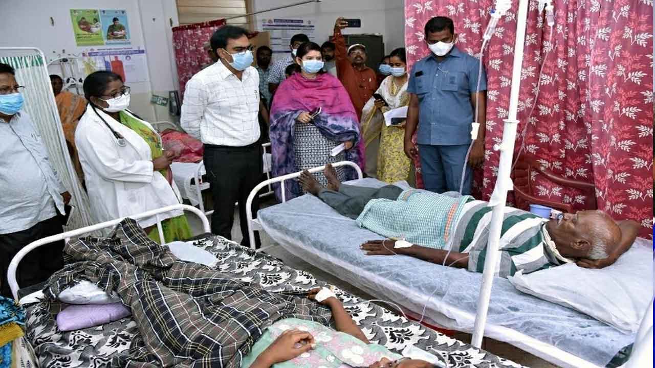 గుంటూరులో అనుమానిత వ్యాధి.. ఒకరు మృతి, పలువురికి అస్వస్థత