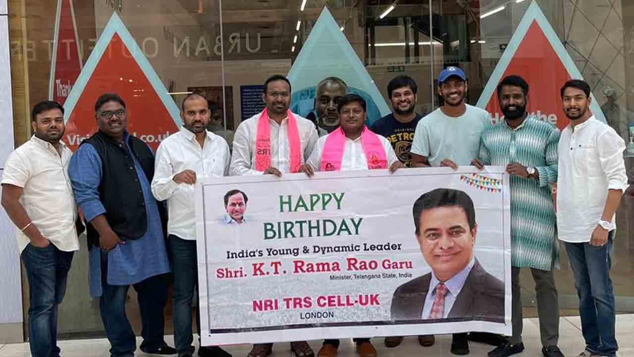 KTR Birthday | యూకేలో కేటీఆర్‌ బర్త్‌డే వేడుకలు.. రక్తదానం