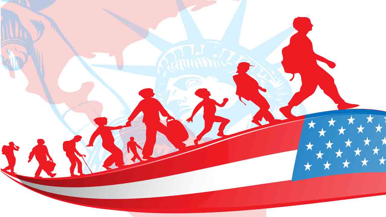 అమెరికాలోకి భారతీయుల అక్రమ వలస