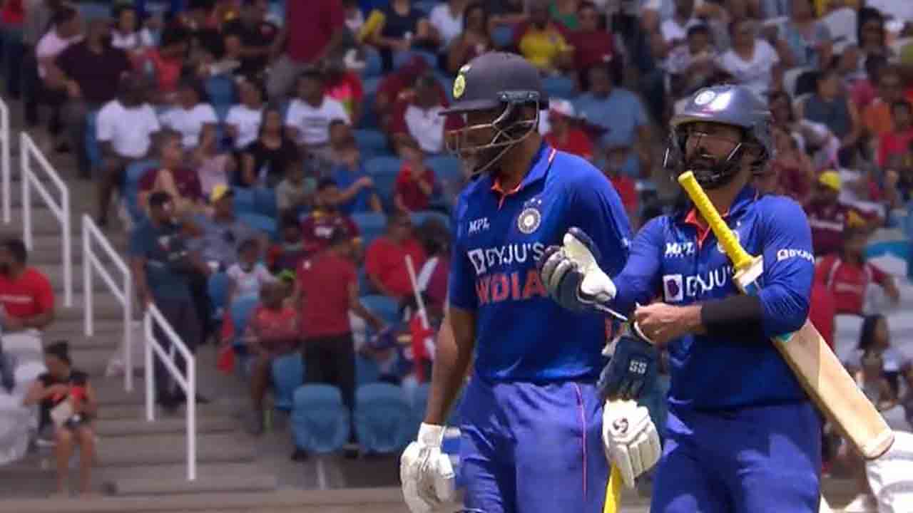 WI vs IND | దంచికొట్టిన దినేష్ కార్తీక్.. విండీస్ టార్గెట్ ఎంతంటే?