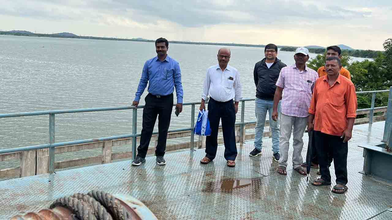 మైలారం రిజర్వాయర్‌ గేట్ల ఎత్తివేత