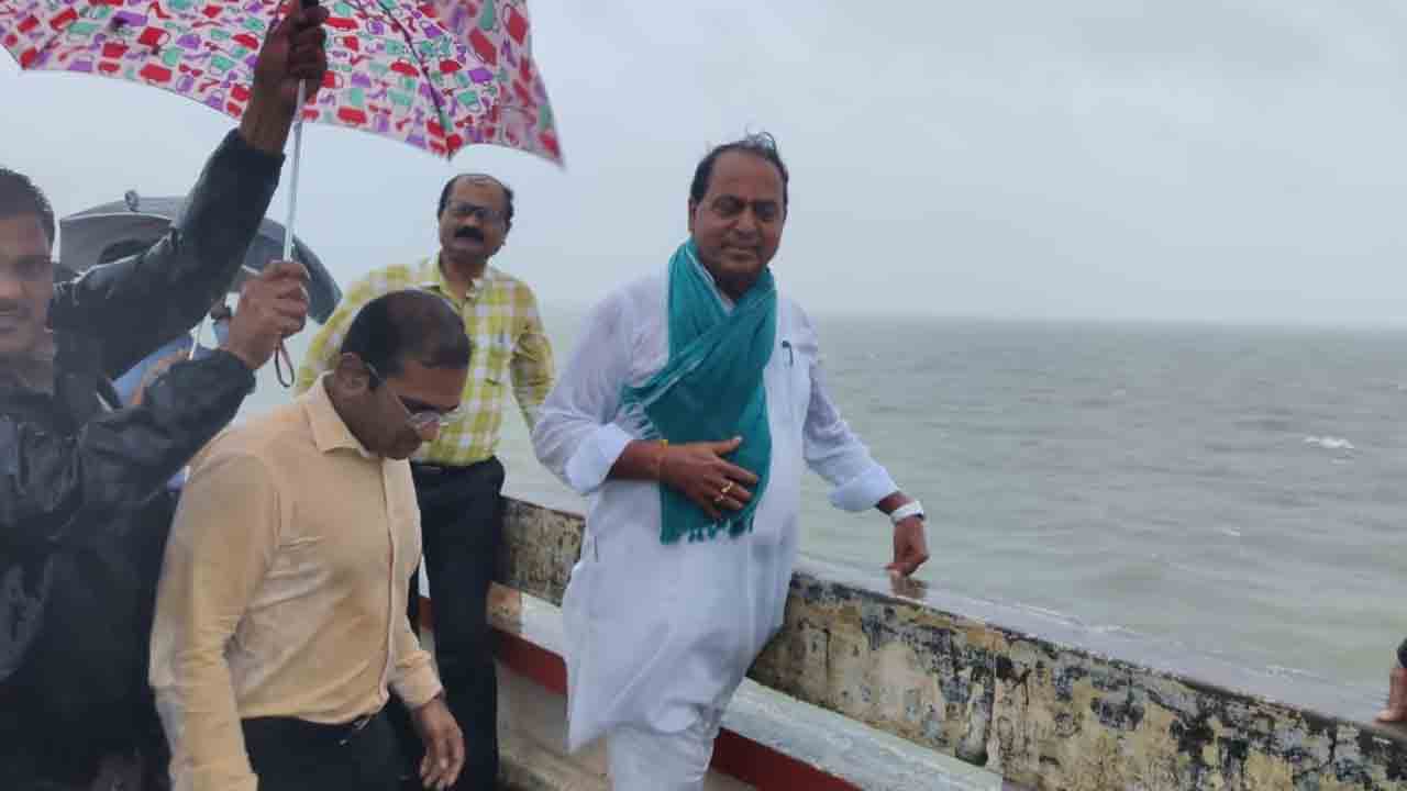 శ్రీరాం సాగర్  ప్రాజెక్ట్ ను సందర్శించిన మంత్రి ఇంద్రకరణ్ రెడ్డి