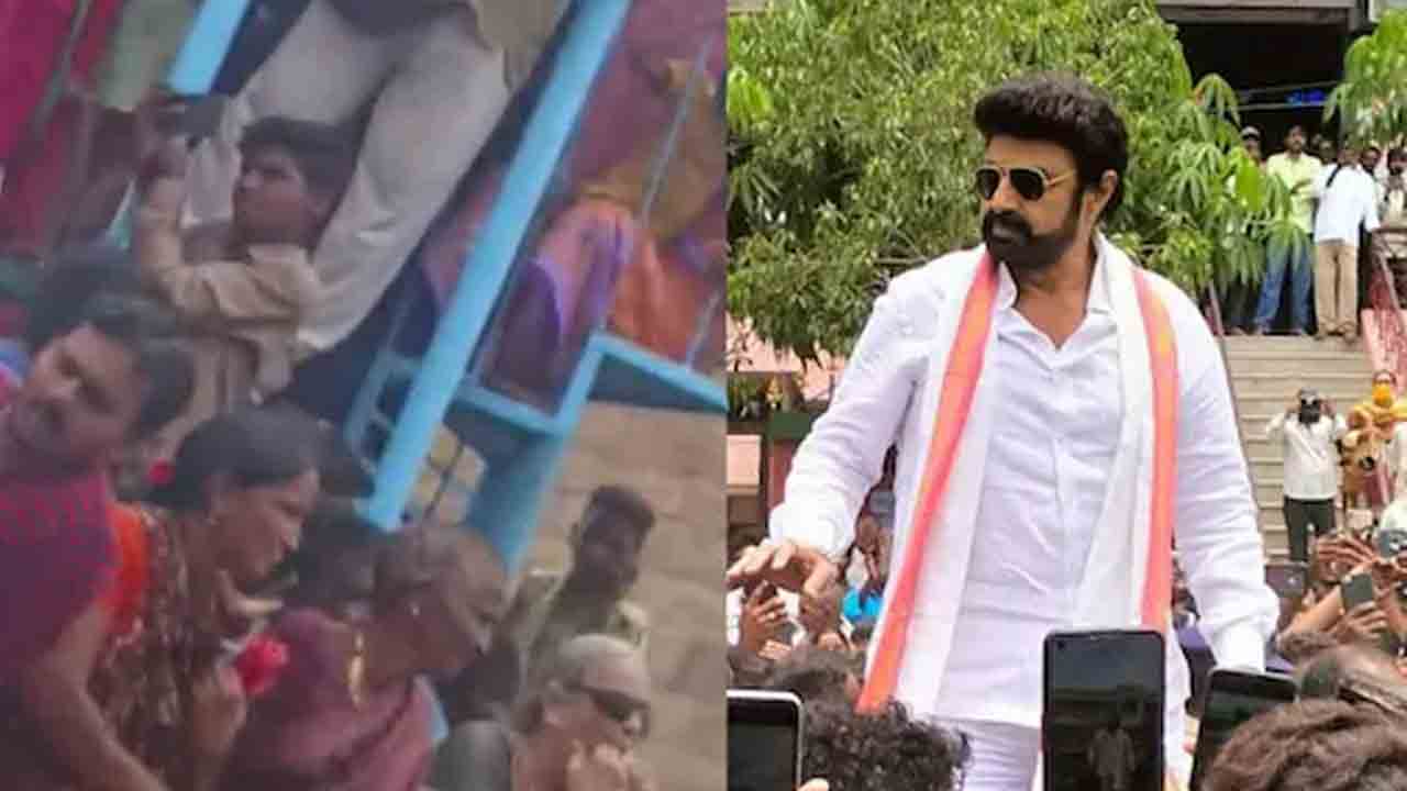 NBK 107 | క‌ర్నూల్‌లో బాల‌య్య అభిమానుల ర‌చ్చ‌.. వైర‌ల్ అవుతున్న వీడియో