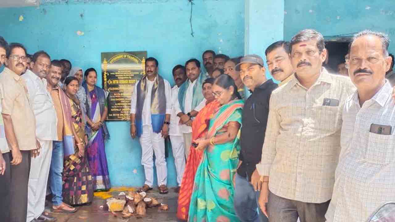 ప్రజల ఆకాంక్షలకు అనుగుణంగా అభివృద్ధి పనులు : ఎమ్మెల్యే సుభాష్‌రెడ్డి