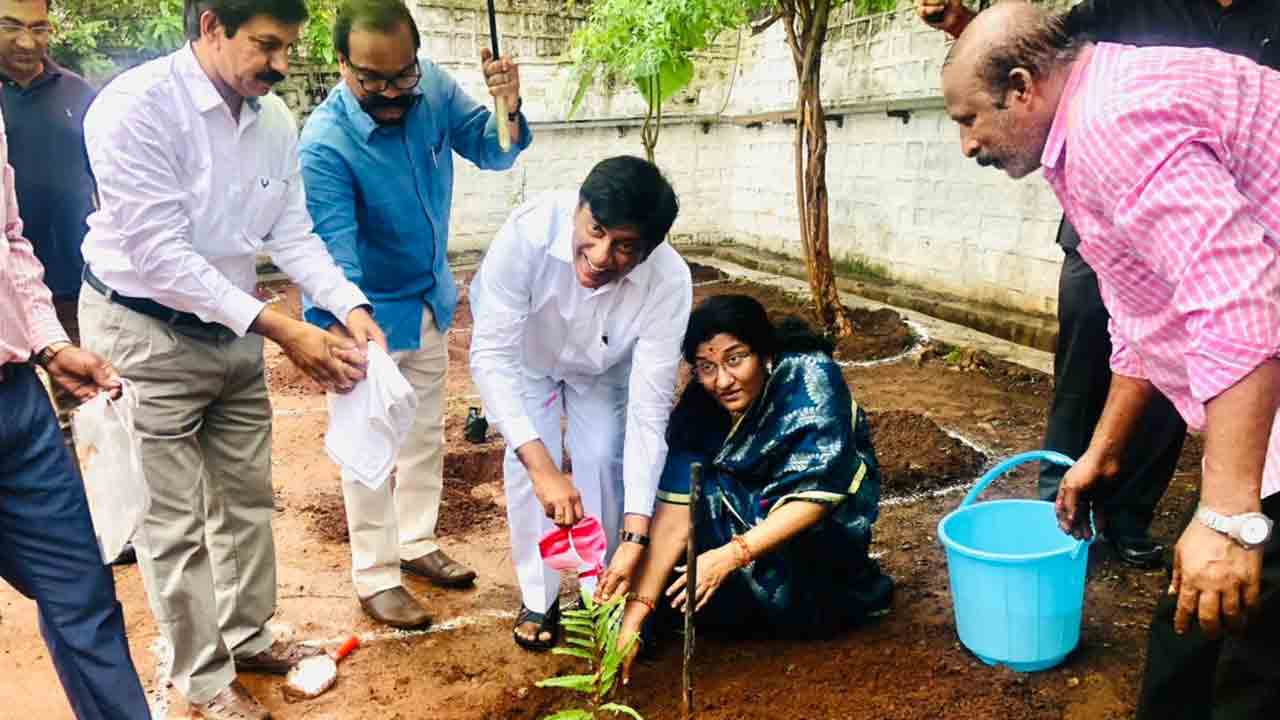 Green India Challenge | మొక్కలు నాటిన బోయినపల్లి వినోద్ కుమార్‌