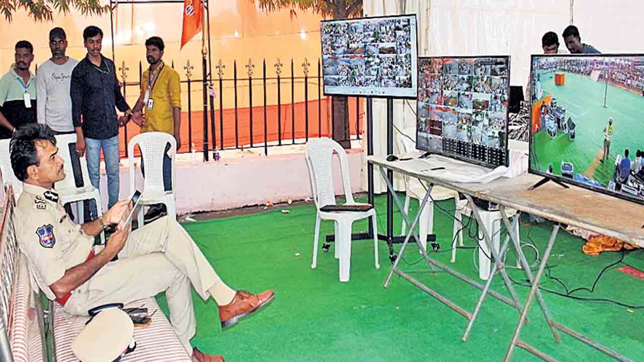 బీజేపీ బహిరంగసభకు పటిష్ట బందోబస్తు