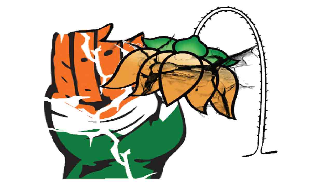 కాంగ్రెస్‌, బీజేపీ కకావికలు