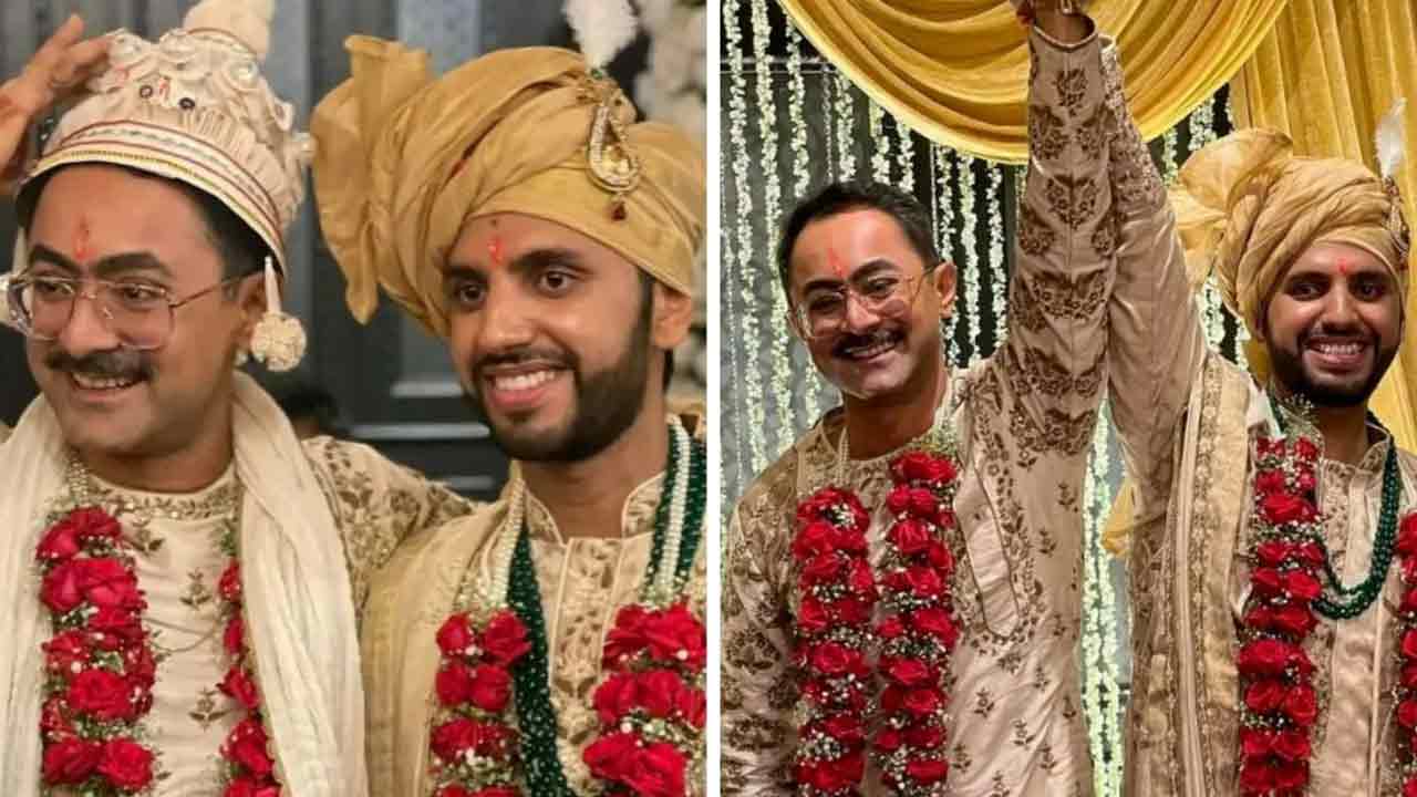 Love Is Love: సాంప్ర‌దాయ ప‌ద్ధ‌తిలో ఒక్క‌టైన స్వ‌లింగ సంప‌ర్కులు.. ఫొటోలు వైర‌ల్‌!!