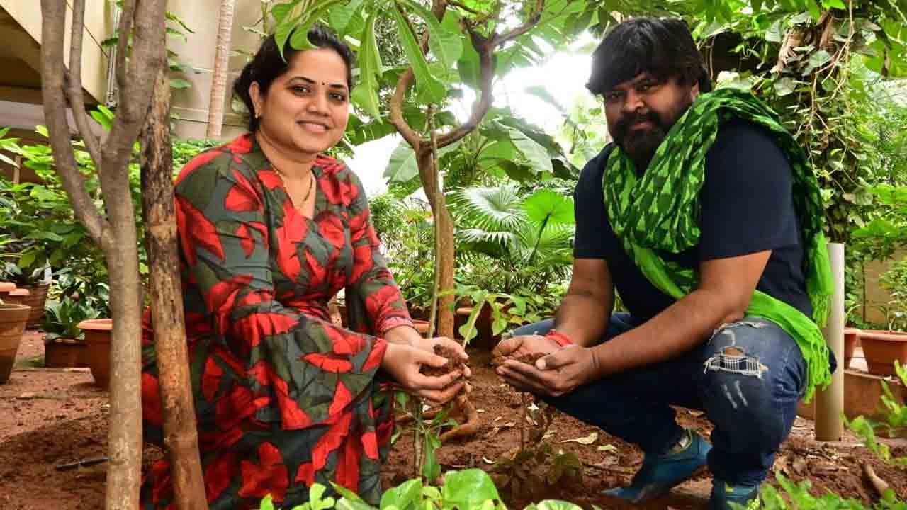 GreenIndia Challenge | ప్రతి ఒక్కరు మొక్కలు నాటాలి : అమ్మ రాజశేఖర్‌