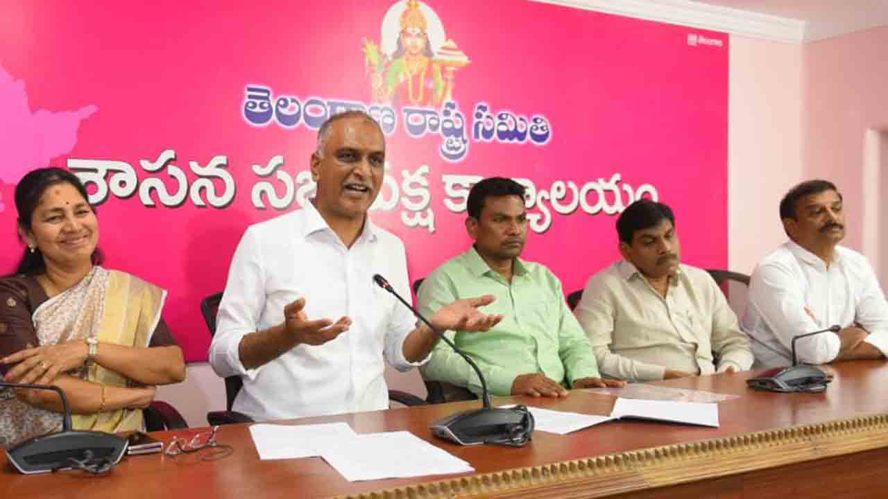 బీజేపీ దగ్గర విషం తప్ప..విషయం లేదు : మంత్రి హరీశ్ రావు