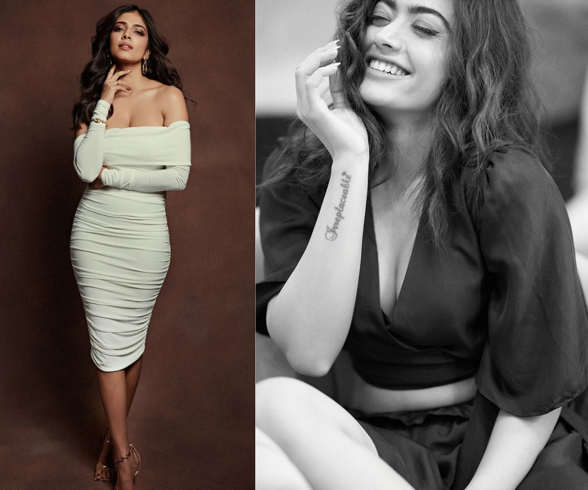 Insta Updates : బ్లాక్ అండ్ వైట్ డ్రెస్‌లో అందాలు ఆర‌బోస్తున్న ర‌ష్మిక, మాళ‌విక