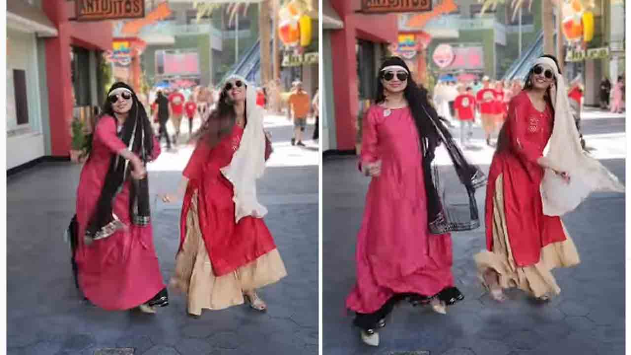 Laya Hook Step | యూఎస్ వీధుల్లో ల‌య కొత్త‌ హుక్ స్టెప్‌..వీడియో హ‌ల్‌చ‌ల్