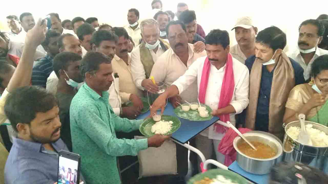 రోగులకు ఉచిత భోజన సదుపాయాన్ని ప్రారంభించిన ఎమ్మెల్యే పట్నం