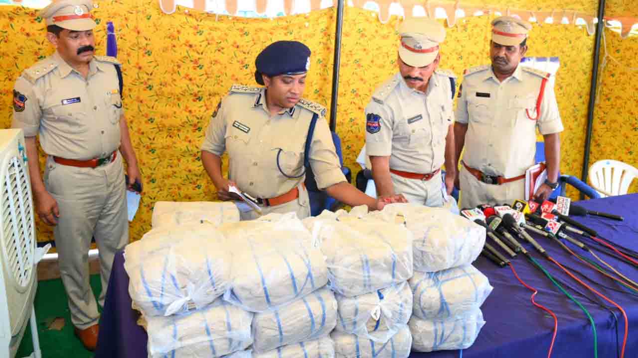 Nallagonda | గంజాయి రవాణా చేస్తున్న అంతర్ రాష్ట్ర నిందితుల అరెస్ట్