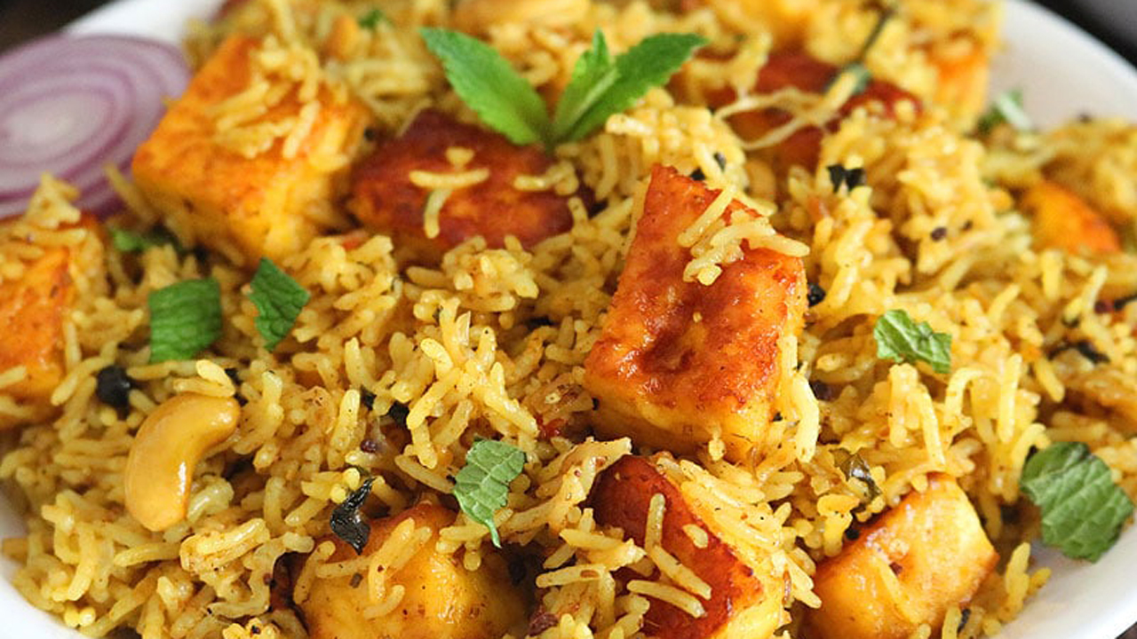 Paneer Dum Biryani Recipe | ప‌న్నీర్ ద‌మ్ బిర్యానీ రెసిపీ