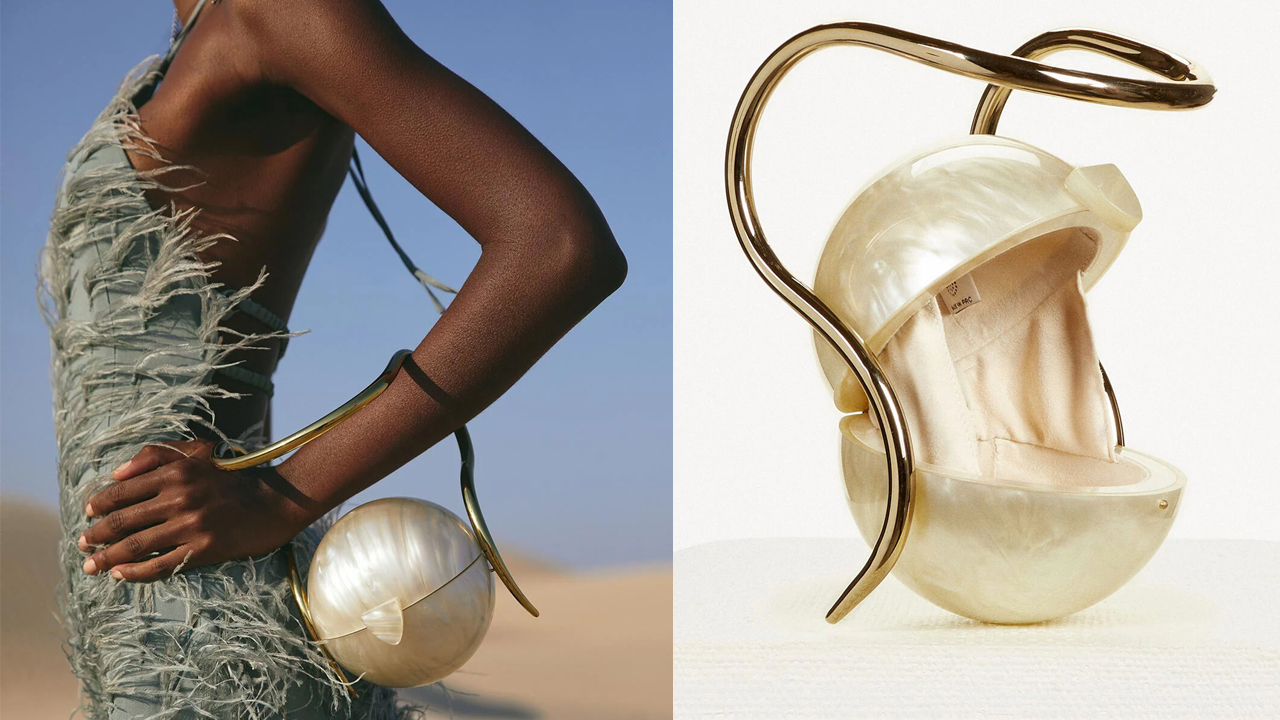 చూడ్డానికి ముత్యంలా ఉన్న ఈ హ్యాండ్‌బ్యాగ్ విశేష‌మేంటంటే..