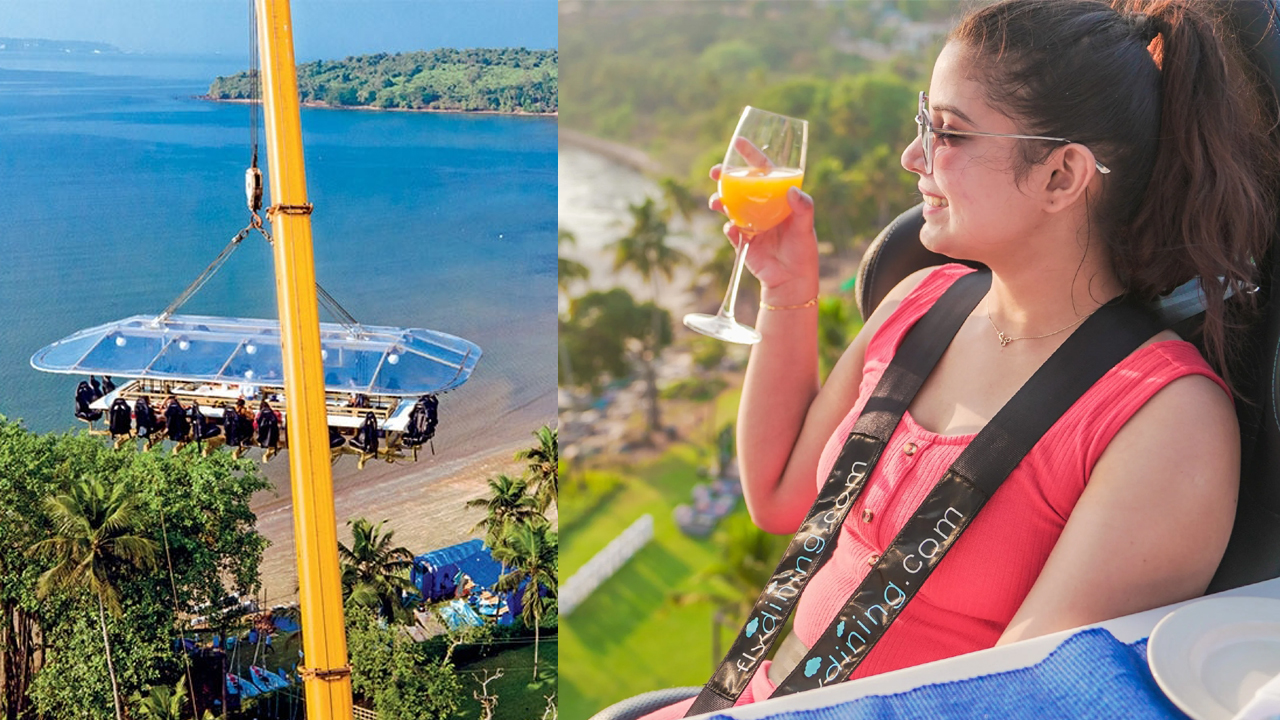 160 అడుగుల ఎత్తులో కూర్చొని  గోవా అందాలు చూస్తూ లంచ్ చేయాలని ఉందా?