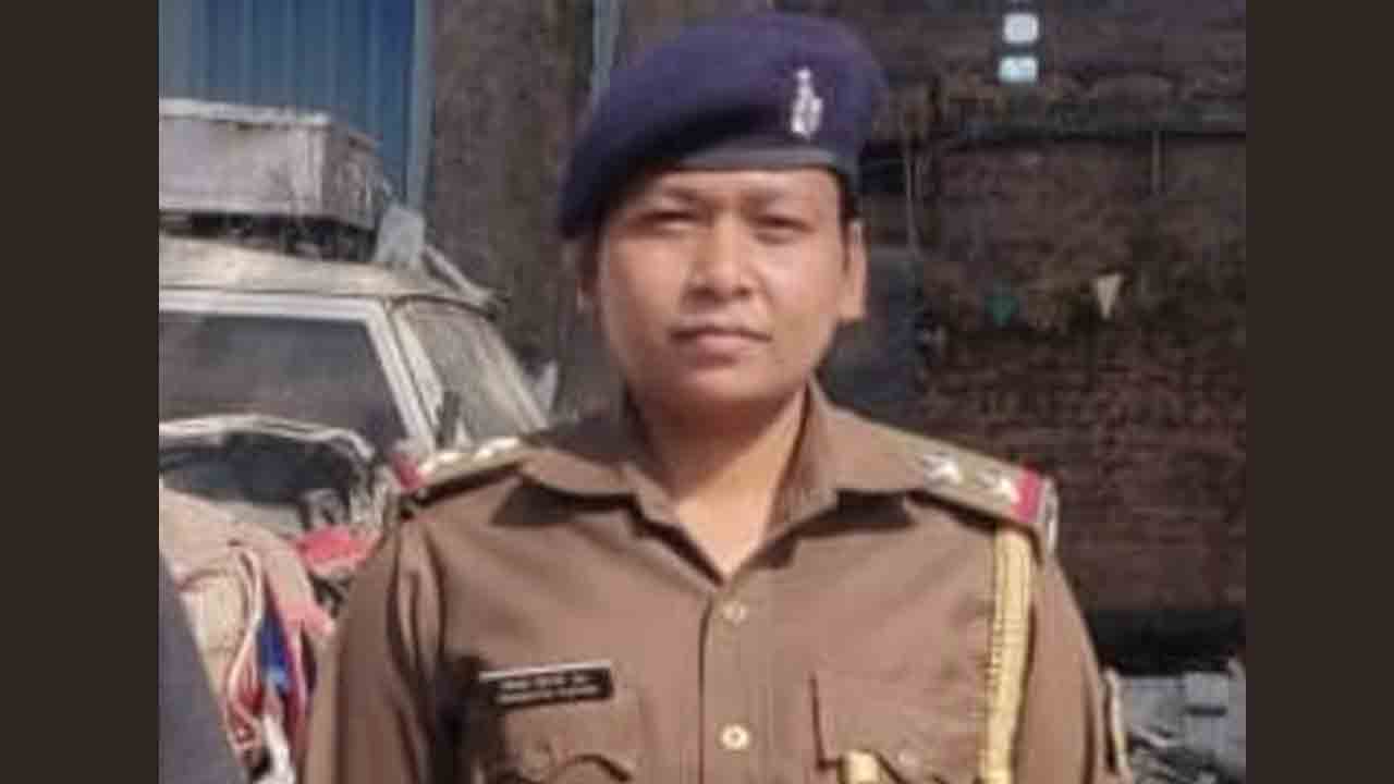 వాహనాలను తనిఖీ చేస్తుండగా మహిళా SI పైనుంచి దూసుకెళ్లిన వ్యాన్‌..