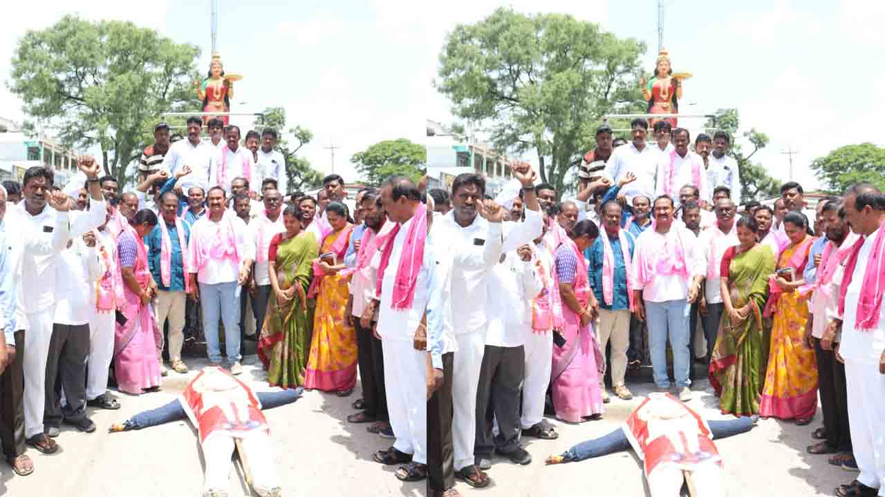 పిల్లలు తాగే పాలపై పన్నులు విధించడం సిగ్గుచేటు : ఎమ్మెల్యే మల్లయ్య యాదవ్