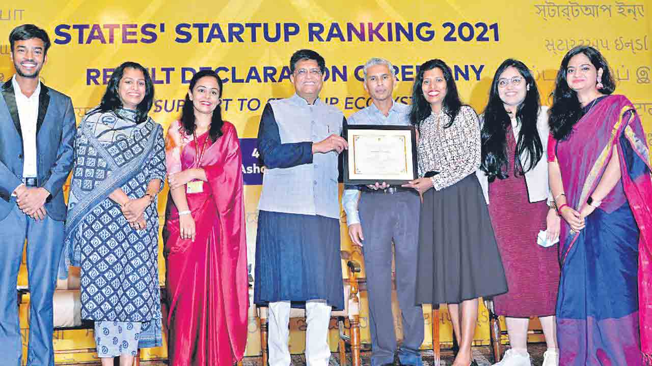 స్టార్టప్‌లో తెలంగాణ ర్యాం‘కింగ్‌’