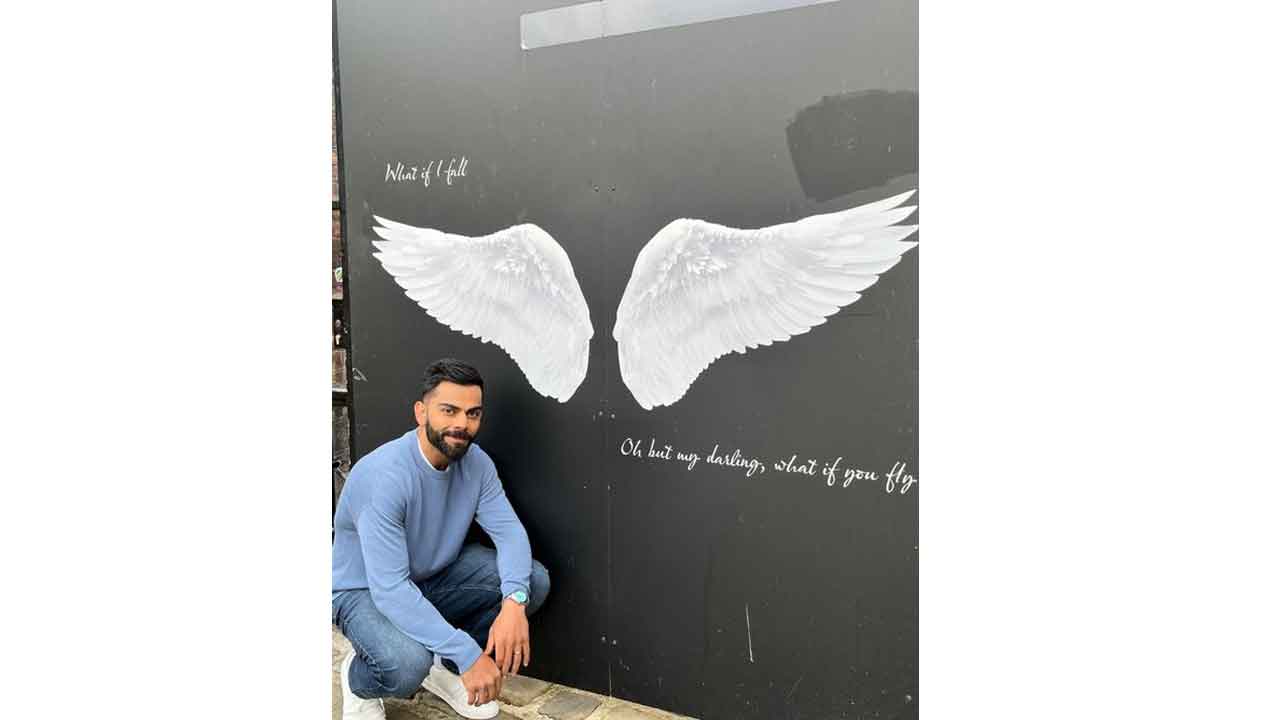 ప్రేర‌ణాత్మ‌క సందేశాన్ని పోస్టు చేసిన విరాట్ కోహ్లీ