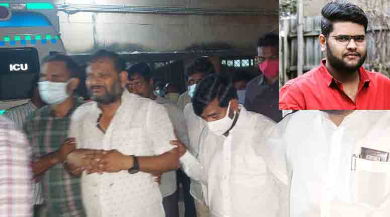 ఔటర్‌పై ప్రమాదం.. రేగట్టె కుమారుడి దుర్మరణం