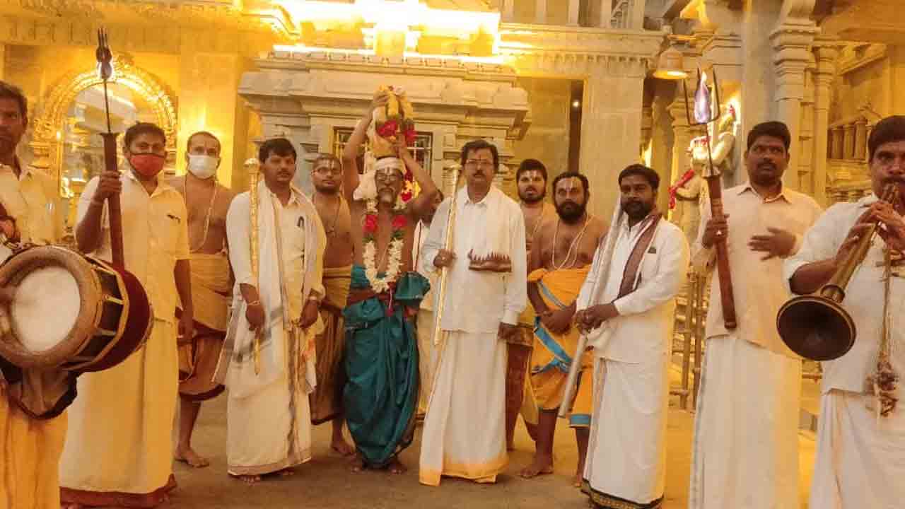 యాదాద్రిలో వైభవంగా స్వాతి నక్షత్ర పూజలు..