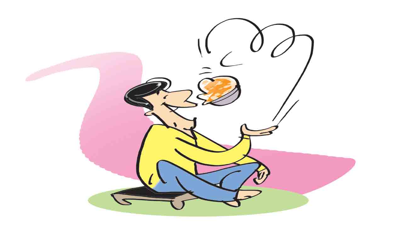 కడిగిన మొకం తయారుగుంటే.. కనవడ్డదల్లా నోట్లె ఎయ్యొచ్చు