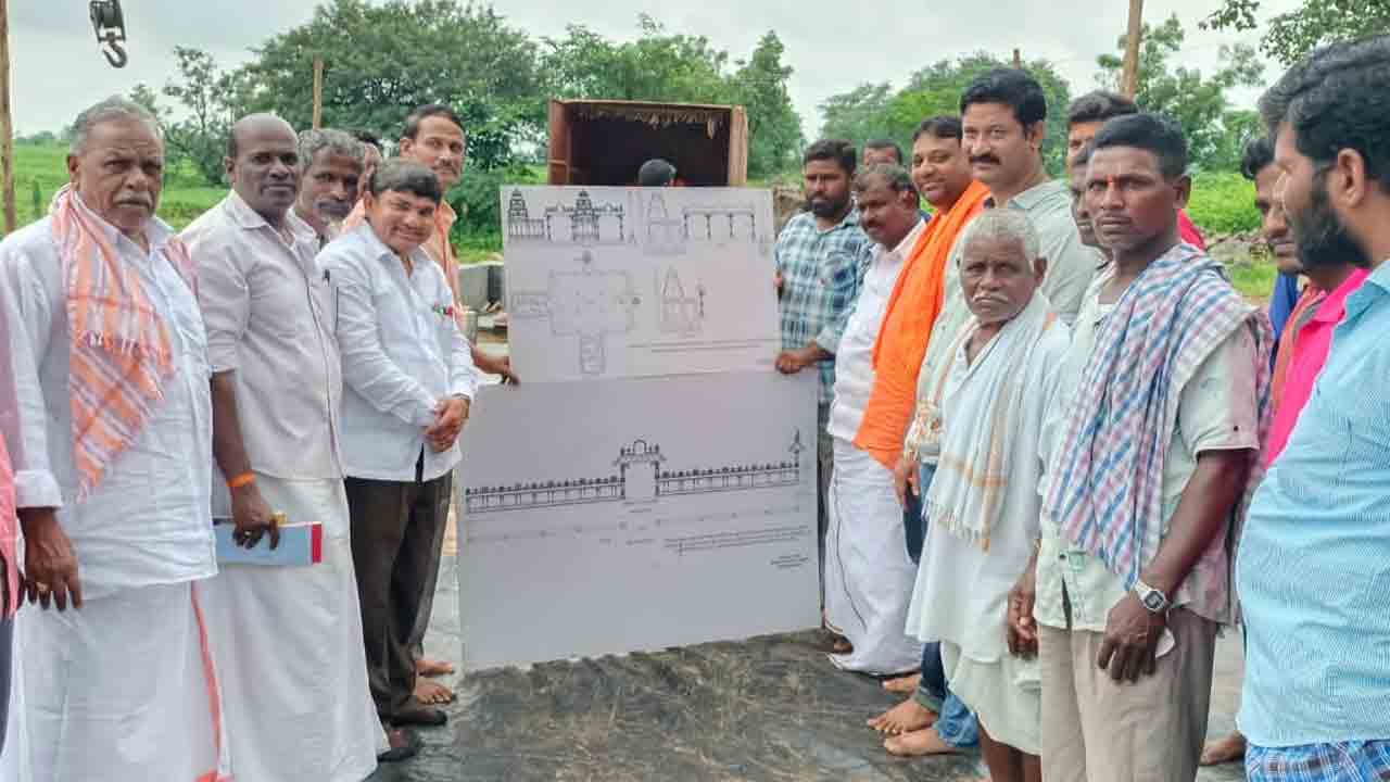 అద్భుతంగా బలభీమాంజనేయ ఆలయం