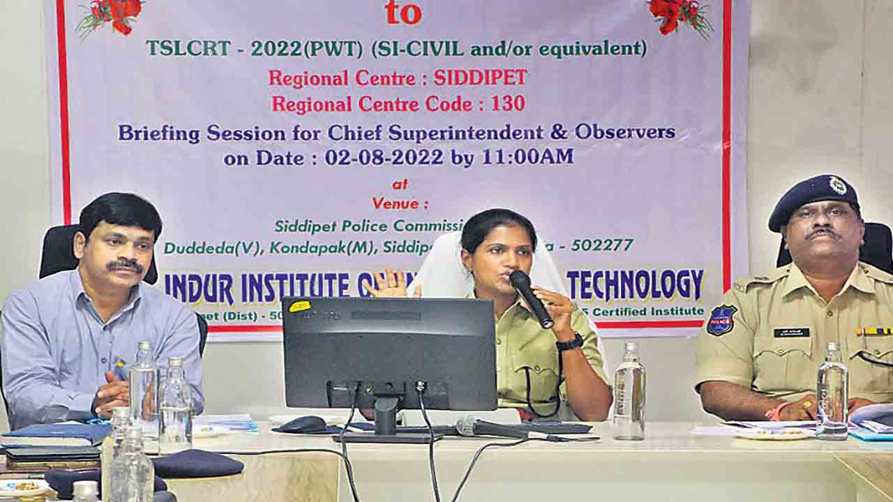 ఎస్సై ప్రిలిమినరీ పరీక్షకు పకడ్బందీ ఏర్పాట్లు