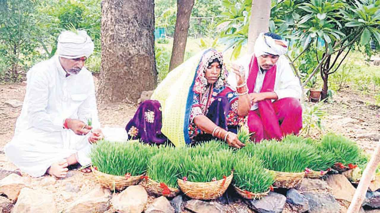 కైలాస్ టేకిడిలో తీజ్ ఉత్సవాలు