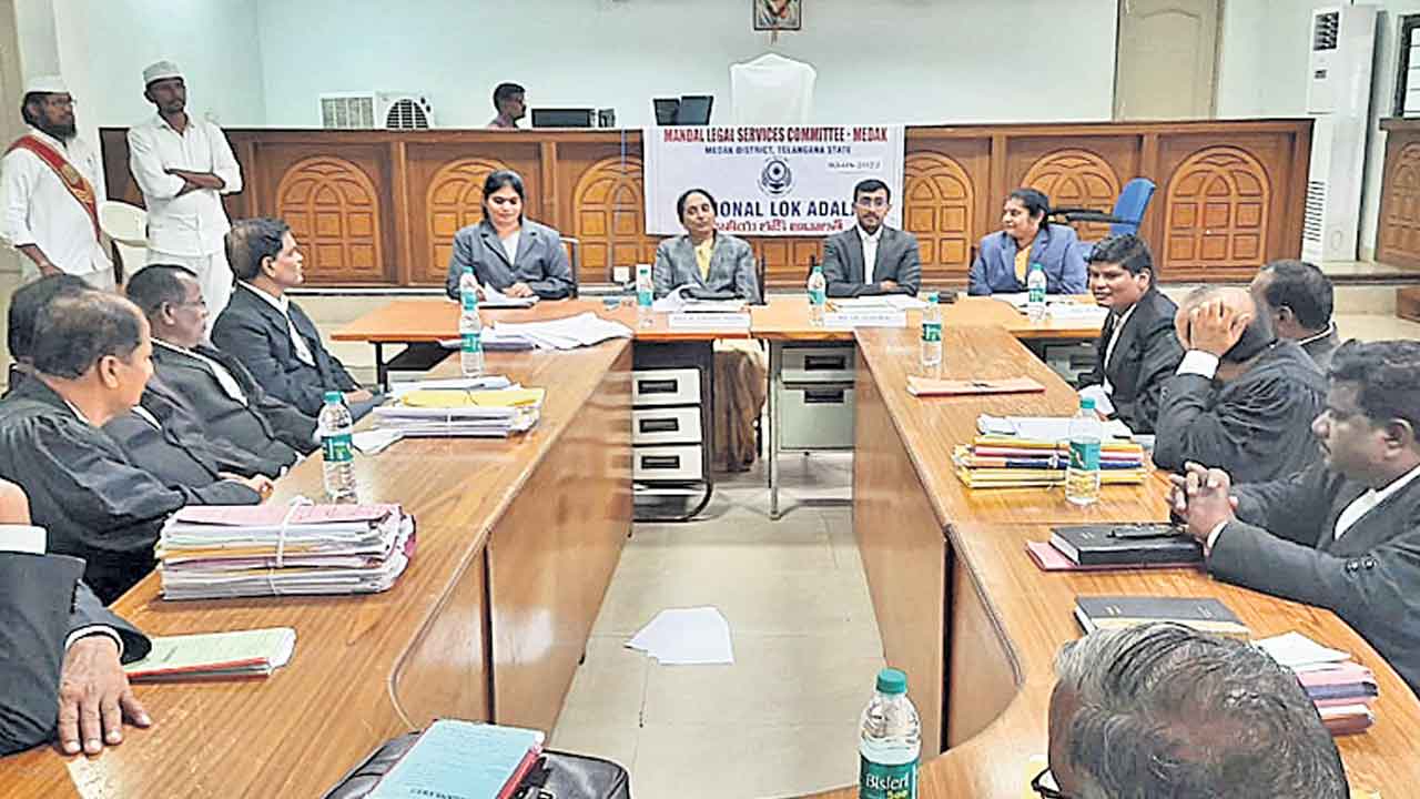 ఈనెల 13న జాతీయ లోక్‌ అదాలత్‌