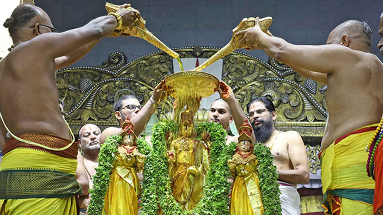 శ్రీవారి ఆలయంలో శాస్త్రోక్తంగా పవిత్రోత్సవాలు ప్రారంభం