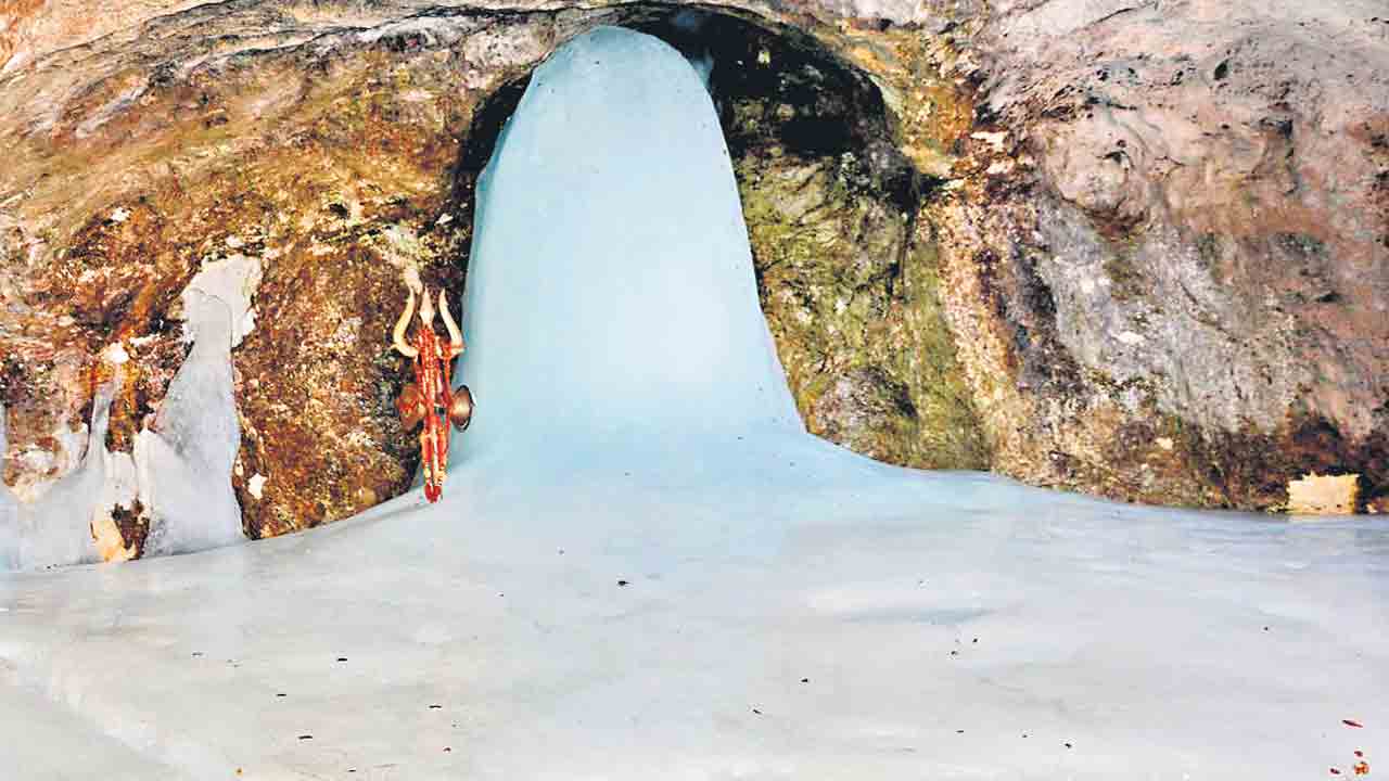 అమర్‌నాథ్‌ యాత్రకు రెండోరోజూ బ్రేక్‌