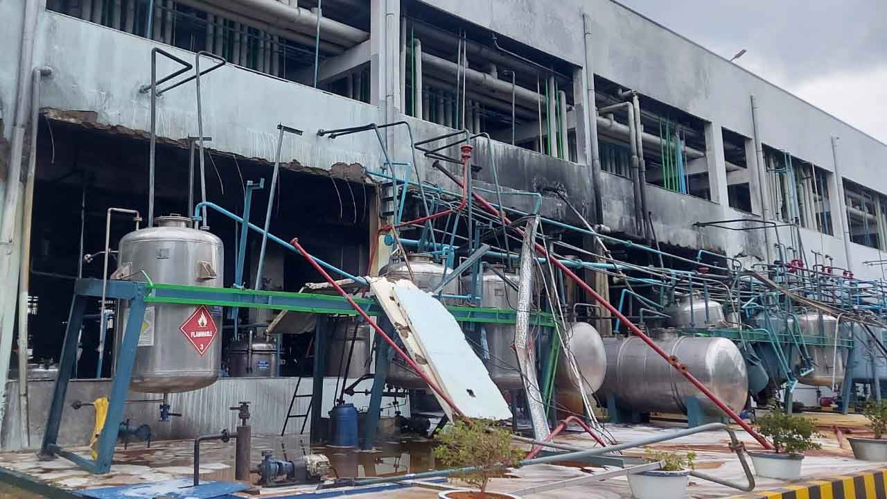 హిండిస్‌ ల్యాబ్‌లో పేలిన రియాక్టర్‌