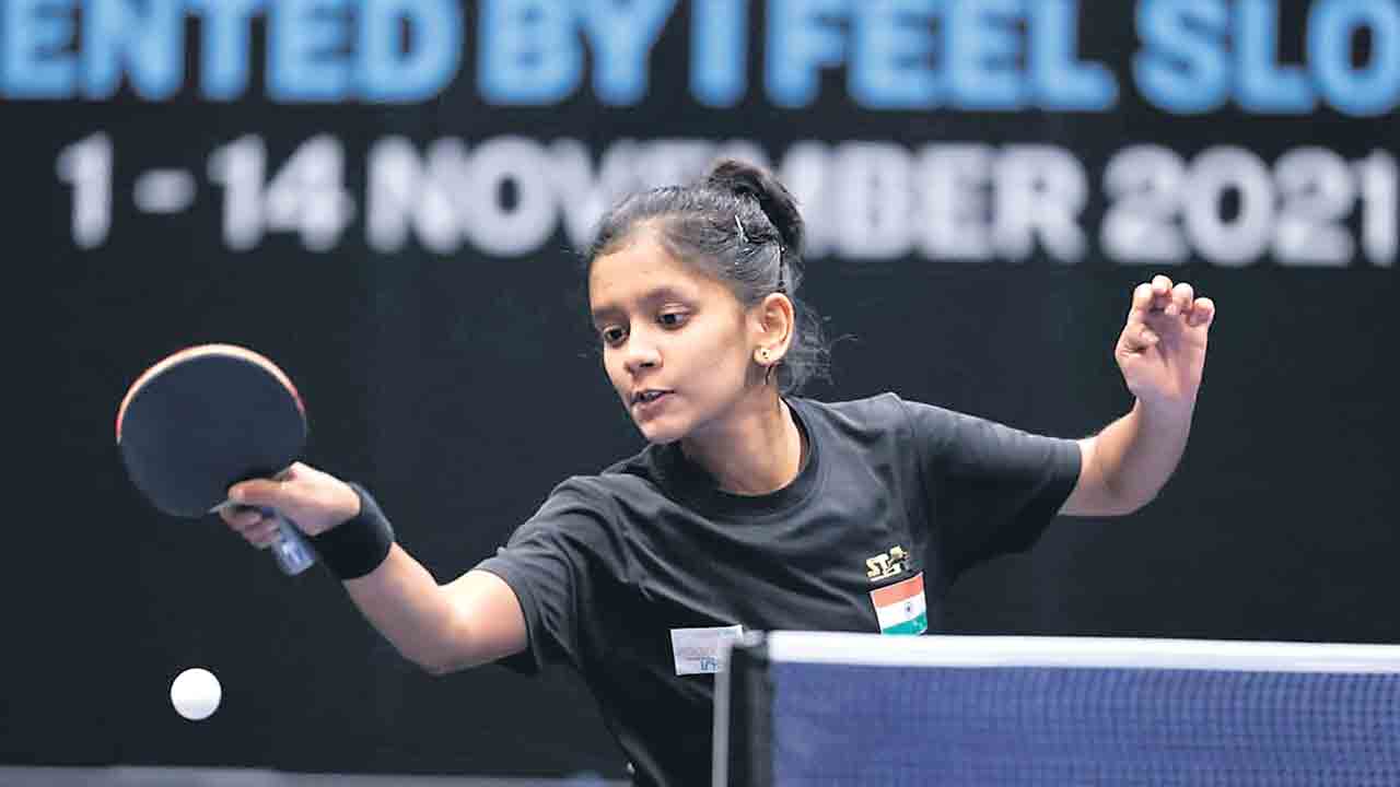 ప్రపంచ టీటీ పోటీలకు శ్రీజ