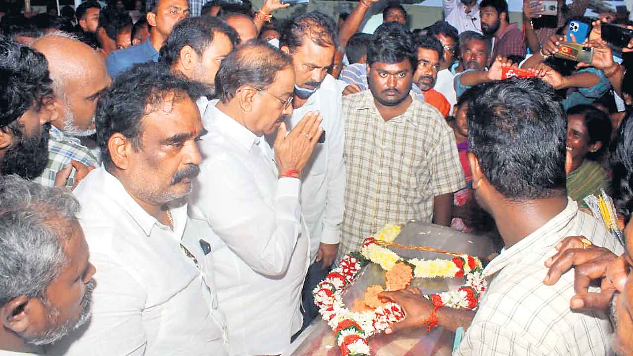 తమ్మినేని కృష్ణయ్య దారుణహత్య