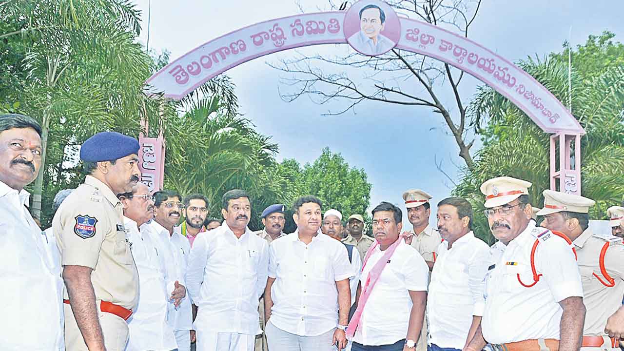 సీఎం పర్యటనకు పకడ్బందీ ఏర్పాట్లు