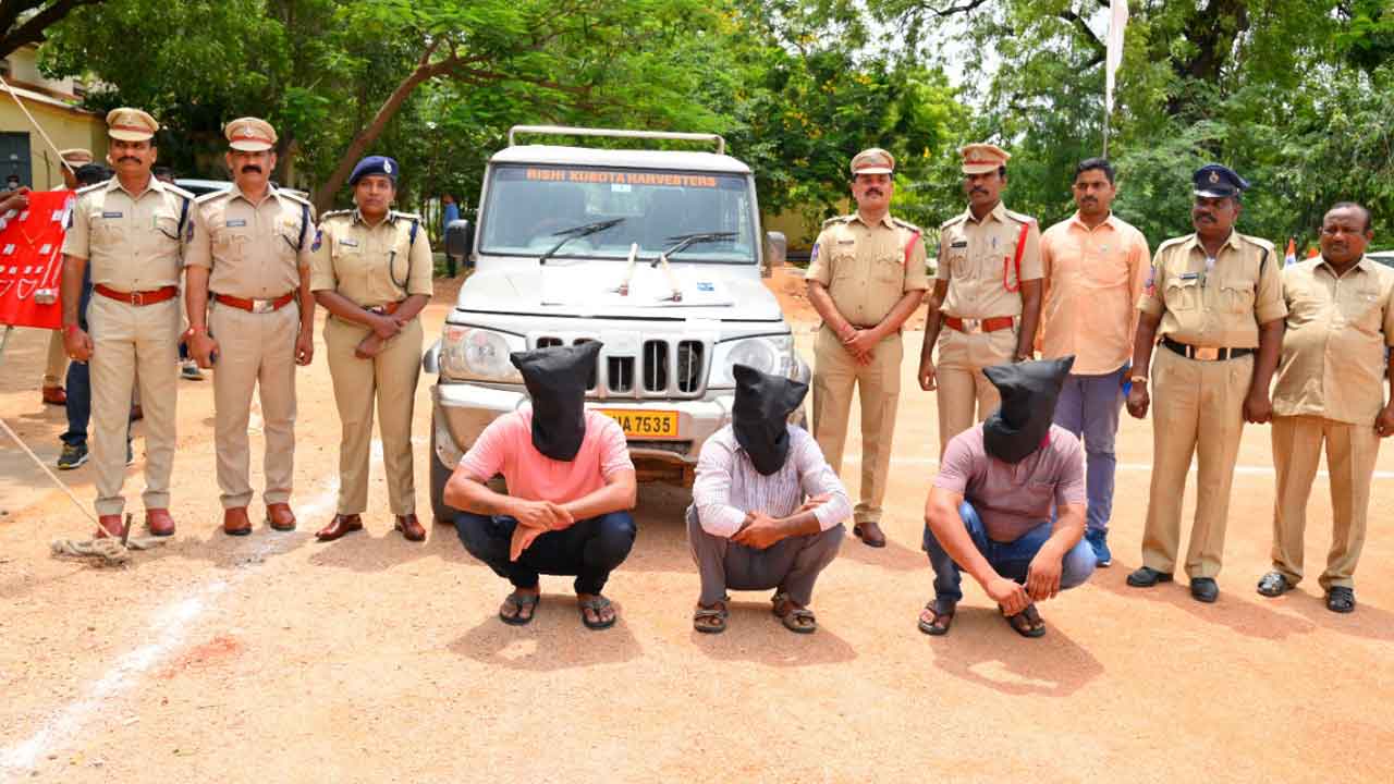 విజయ్‌రెడ్డి హత్యకేసు నిందితుల అరెస్ట్‌