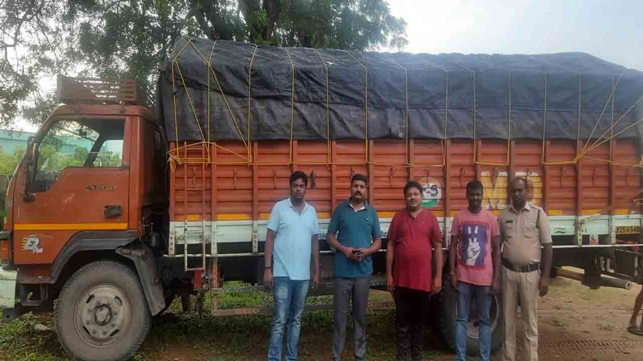 పీడీఎస్‌ బియ్యం పట్టివేత