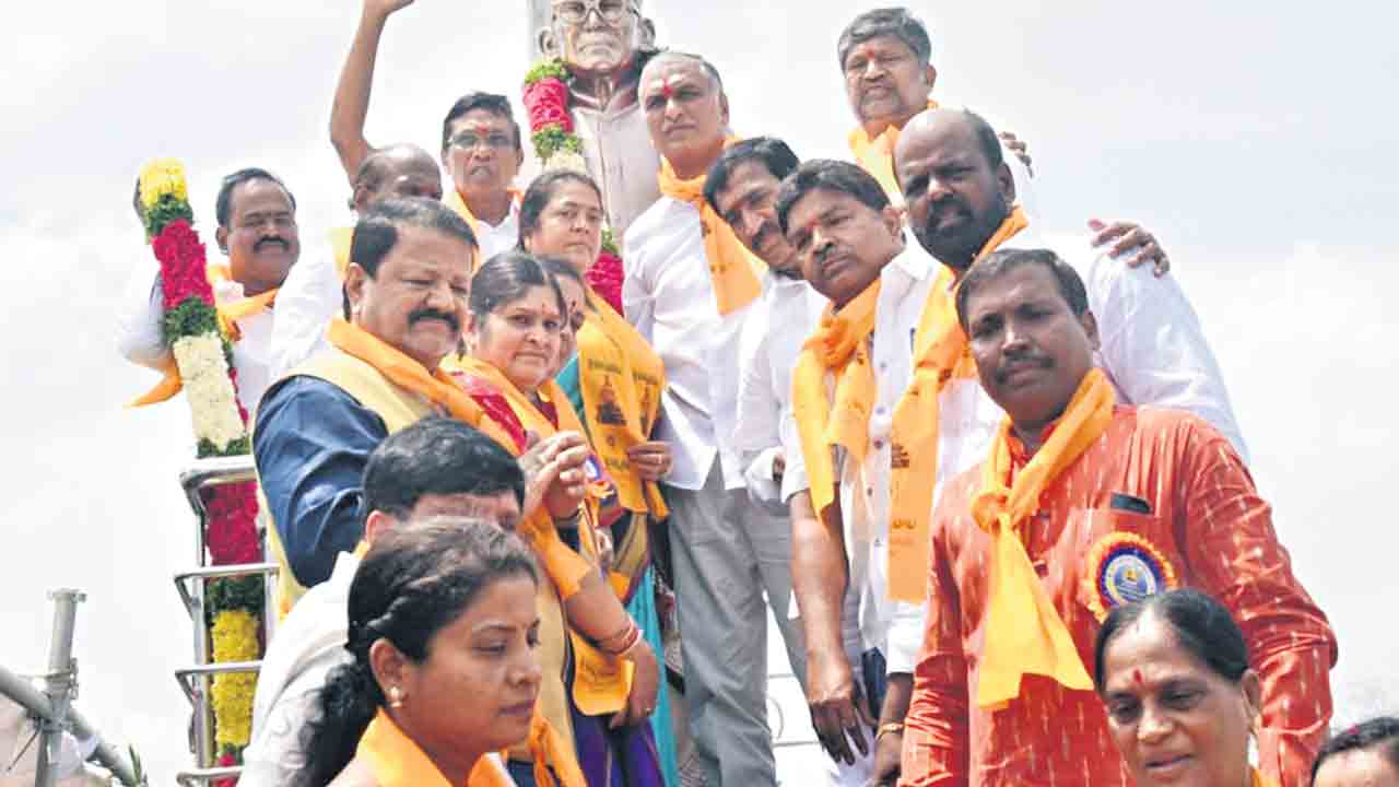 వరంగల్‌ సభలో పచ్చి అబద్ధాల నడ్డా!