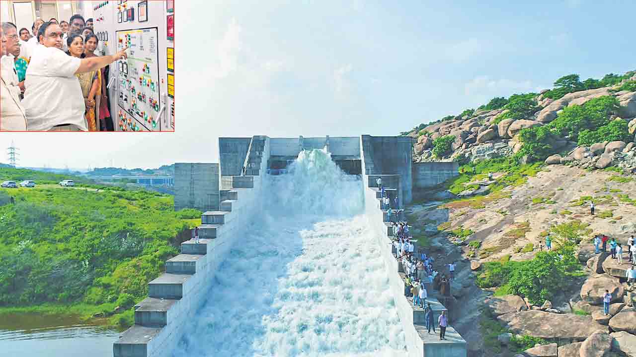 గౌరవెల్లి ట్రయల్‌ రన్‌ సక్సెస్‌