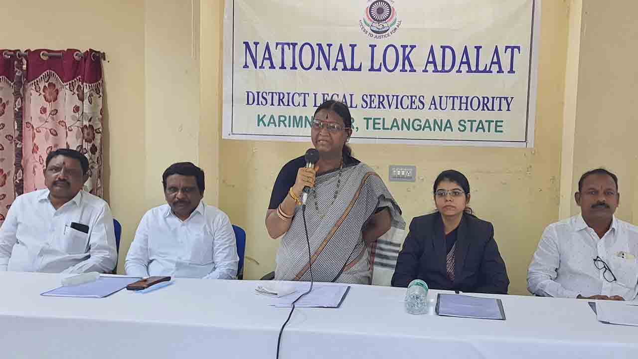 లోక్‌అదాలత్‌తో కేసుల సత్వర పరిషారం