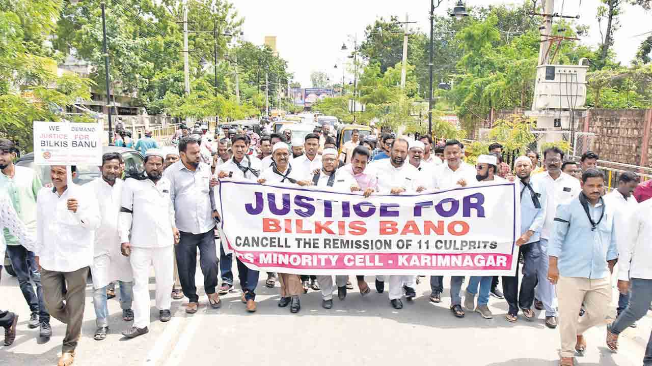 ‘బిల్కిస్‌’ దోషుల విడుదల దారుణం