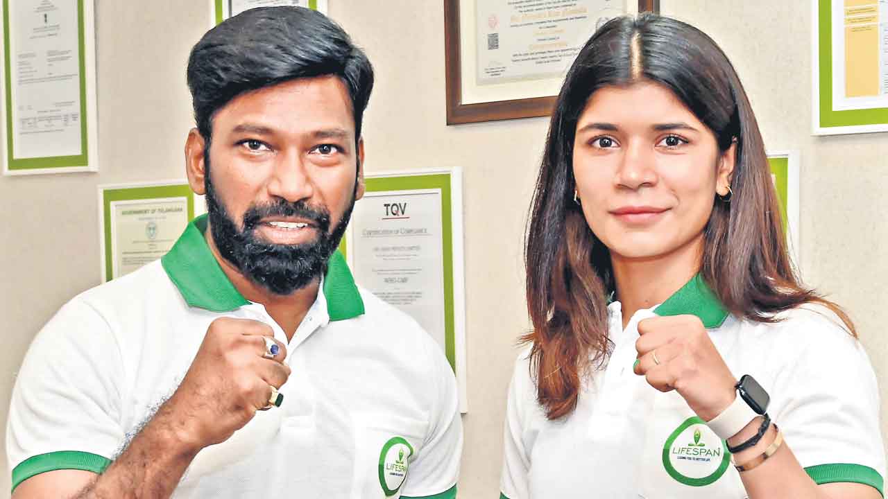 లైఫ్‌స్పాన్‌ అంబాసిడర్‌గా నిఖత్‌